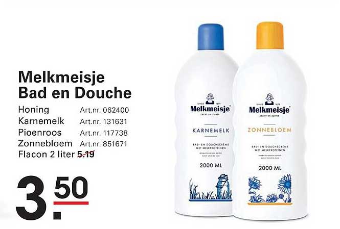 Melkmeisje Bad en Douche