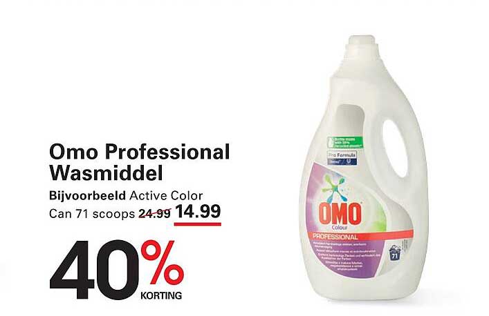 Omo Professional Wasmiddel