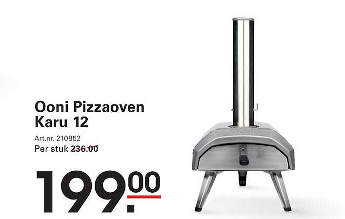 Ooni Pizzaoven Karu 12