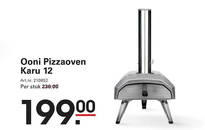 Ooni Pizzaoven Karu 12