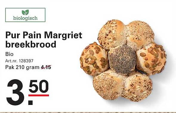 Pur Pain Margriet breekbrood