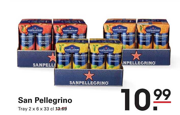San Pellegrino Tray 2 x 6 x 33 cl