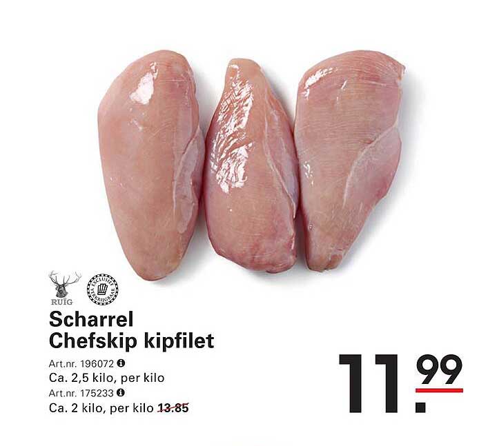 Scharrel Chefskip kipfilet