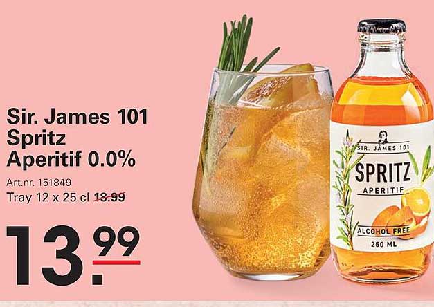 Sir. James 101 Spritz Aperitif 0.0%