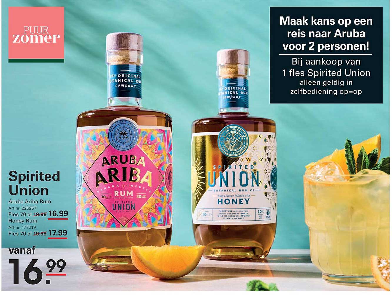 Spirited Union Aruba Ariba Rum