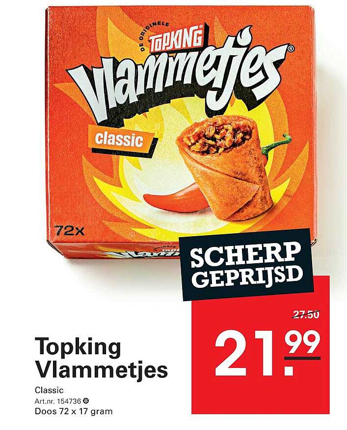 Topking Vlammetjes Classic