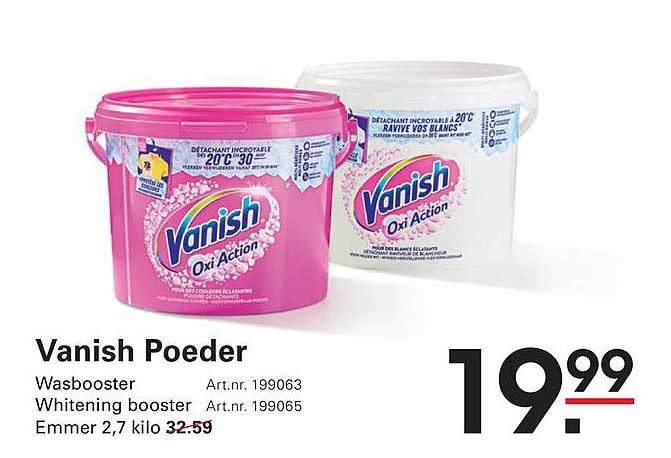 Vanish Poeder