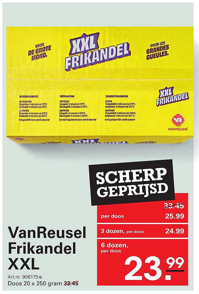 VanReusel Frikandel XXL