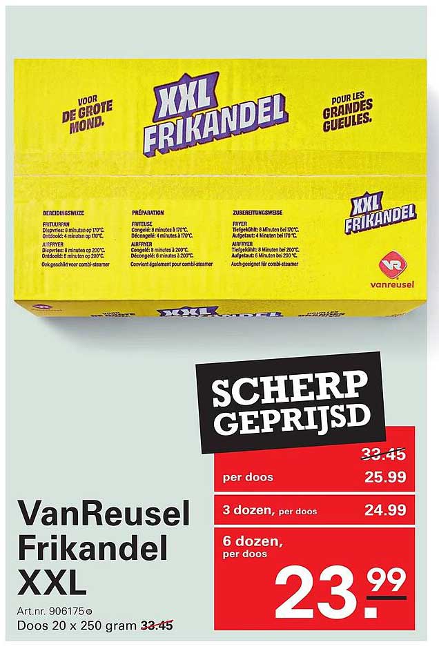 VanReusel Frikandel XXL