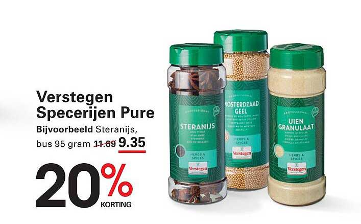 Verstegen Specerijen Pure