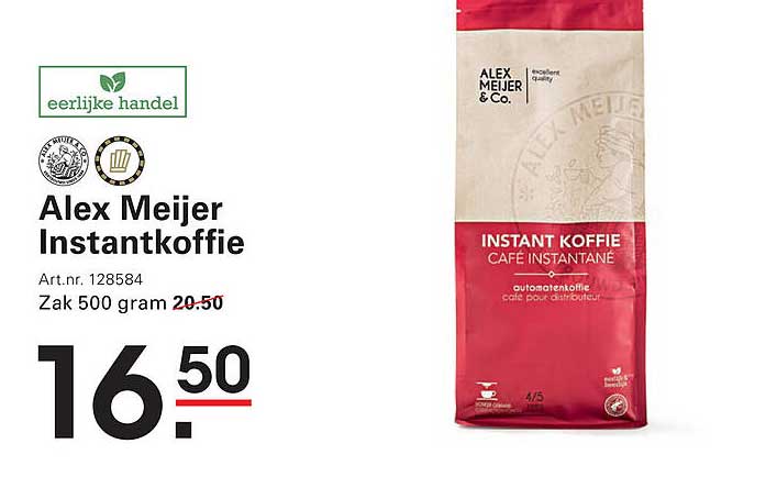 Alex Meijer Instantkoffie