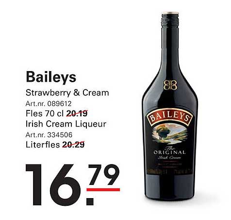 Baileys Strawberry & Cream 70 cl