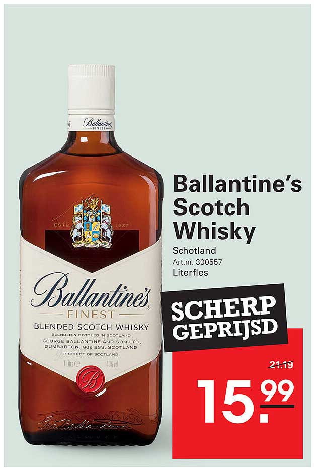 Ballantine's Scotch Whisky