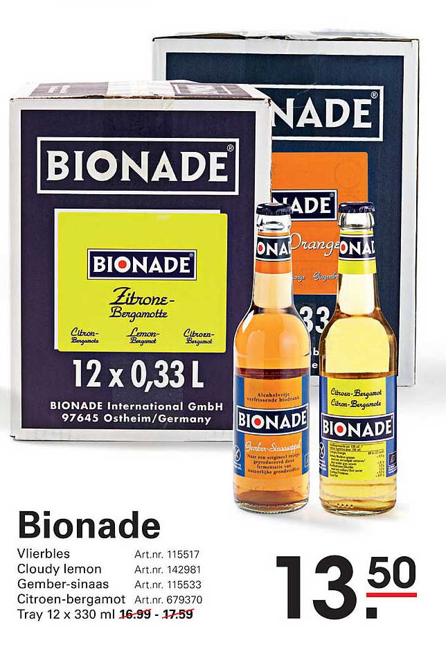 Bionade Tray 12 x 330 ml