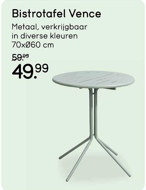 Bistrotafel Vence