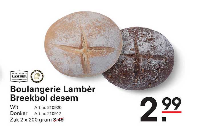 Boulangerie Lambèr Breekbol desem