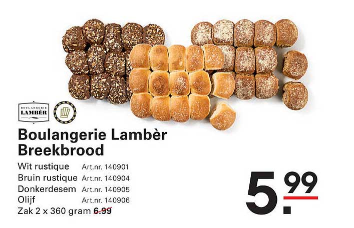 Boulangerie Lambèr Breekbrood