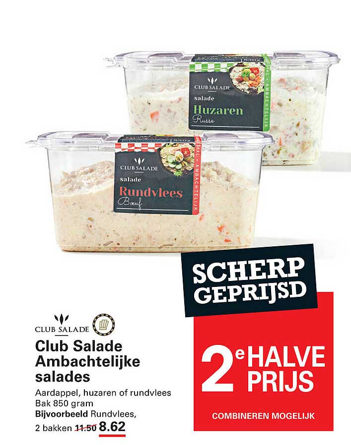 Club Salade Ambachtelijke salades