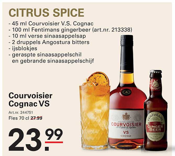 Courvoisier Cognac VS