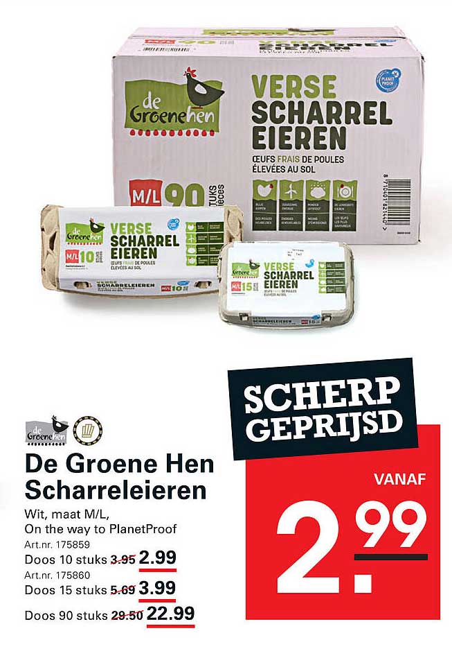 De Groene Hen Scharreleieren