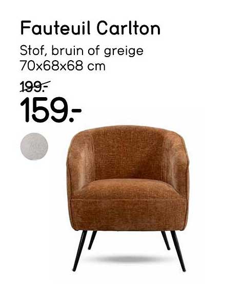 Fauteuil Carlton