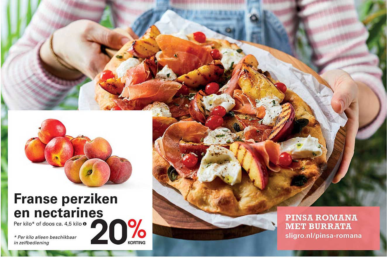 Franse perziken en nectarines
