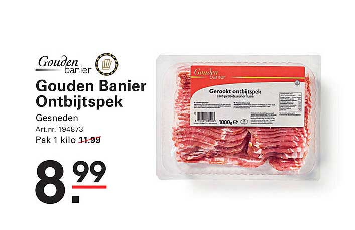 Gouden Banier Ontbijtspek
