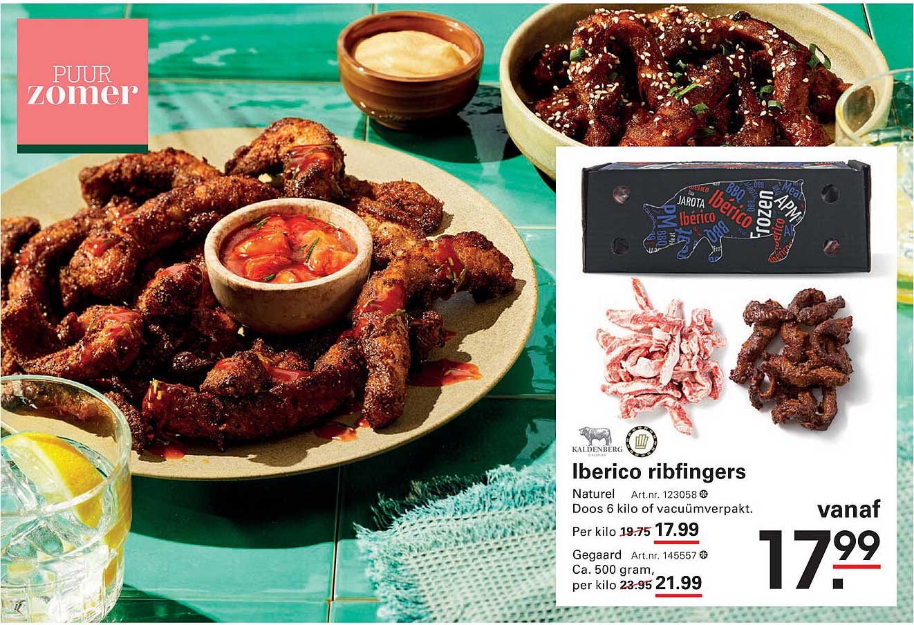 Iberico ribfingers