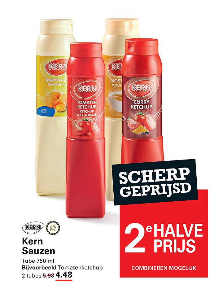 Kern Sauzen Tube 750 ml - 2e Halve Prijs