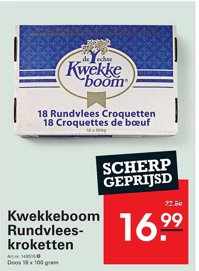 Kwekkeboom Rundvlees-kroketten
