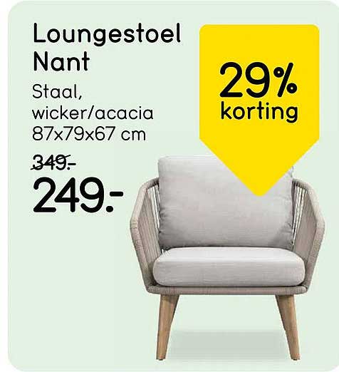 Loungestoel Nant