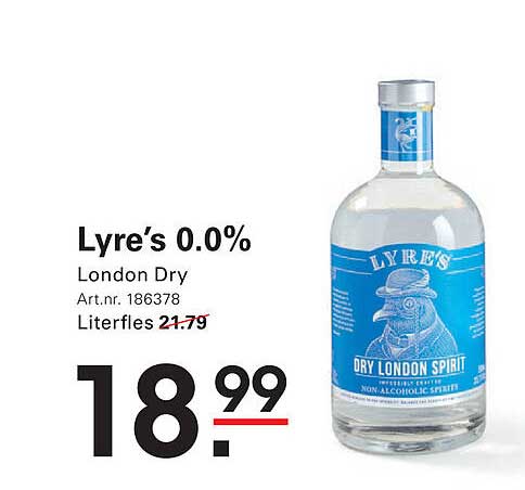 Lyre’s 0.0% London Dry