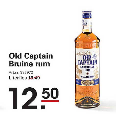 Old Captain Bruine rum