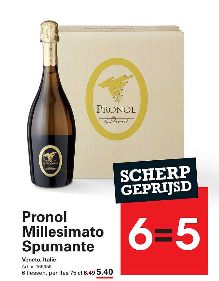 Pronol Millesimato Spumante