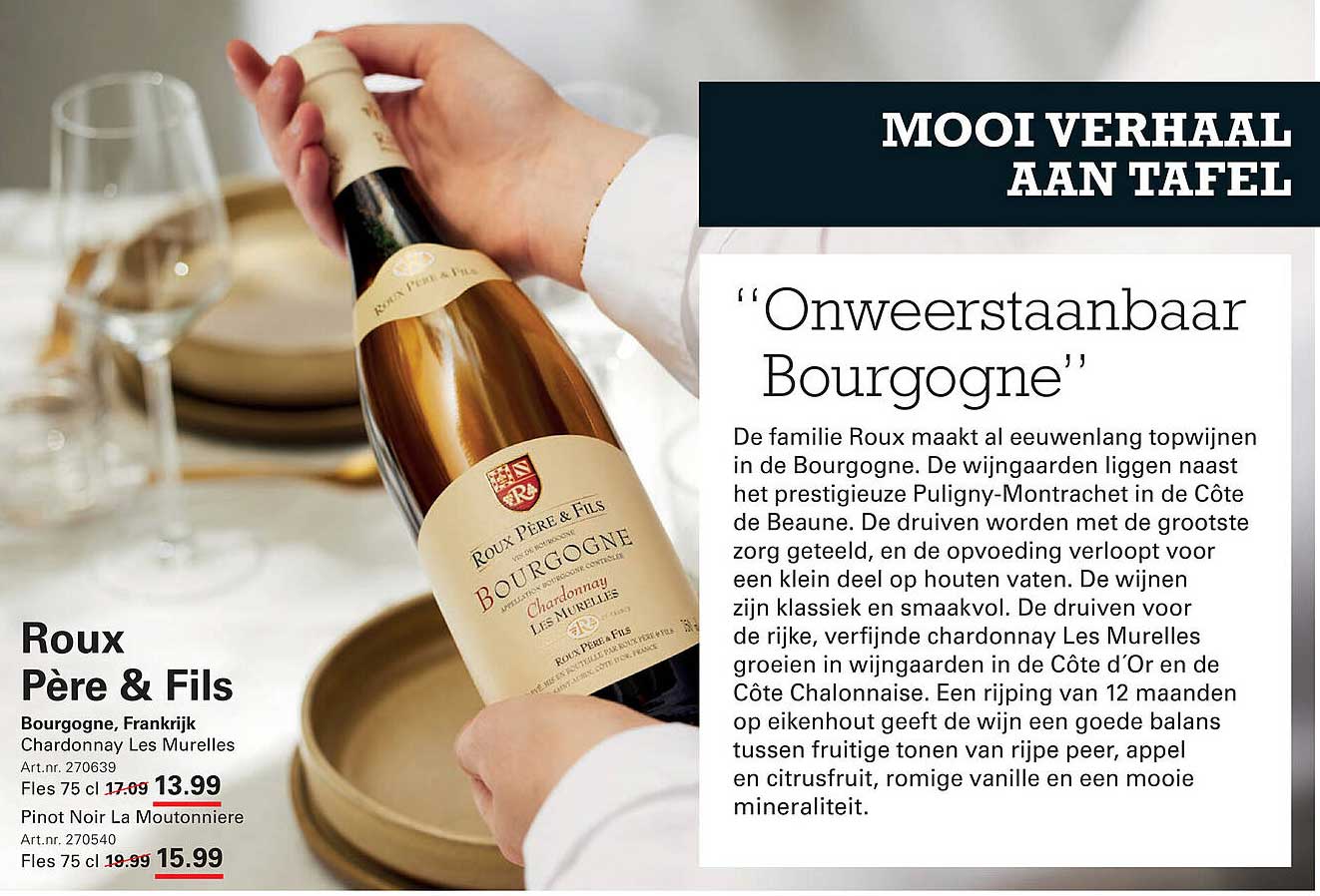 Roux Père & Fils Bourgogne Chardonnay Les Murelles