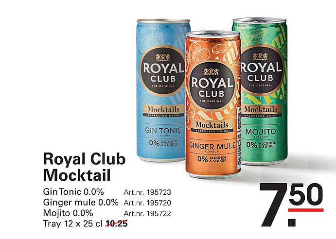 Royal Club Mocktail