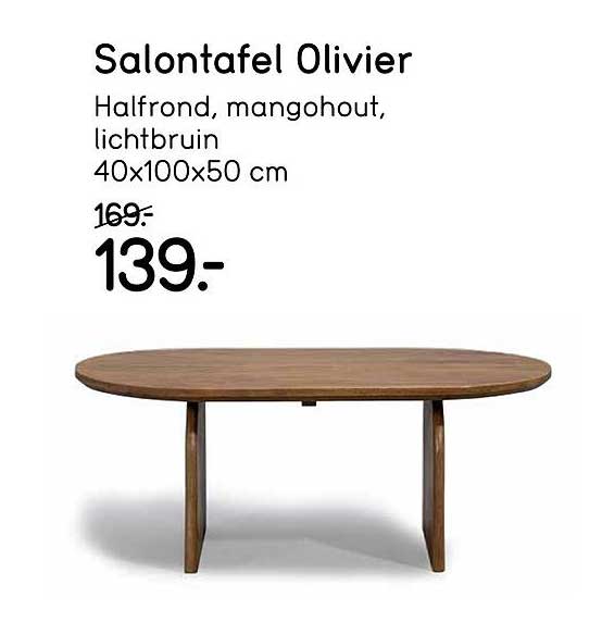Salontafel Olivier