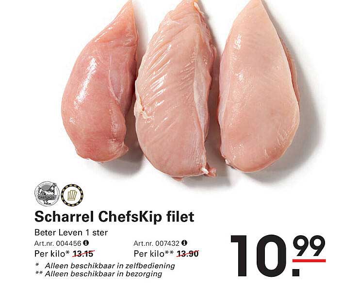 Scharrel ChefsKip filet
