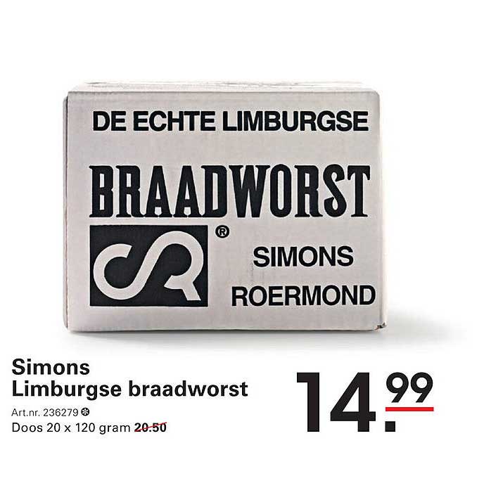 Simons Limburgse braadworst