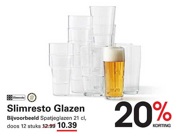 Slimresto Glazen