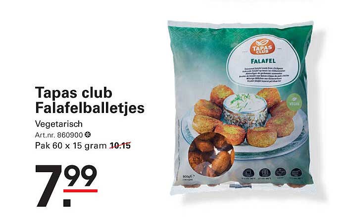 Tapas club Falafelballetjes