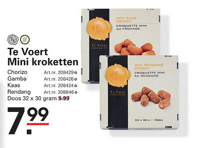 Te Voert Mini kroketten