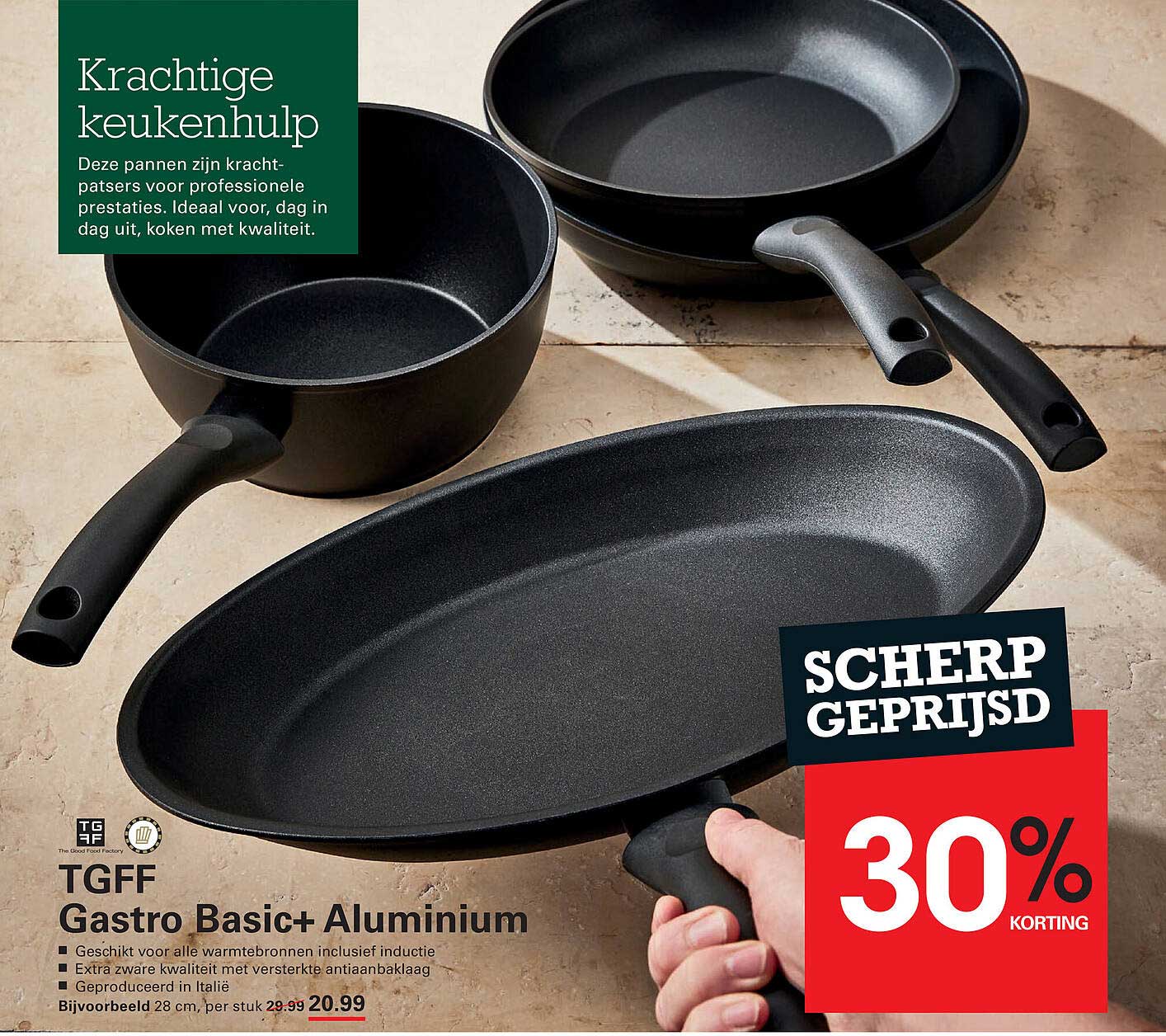 TGFF Gastro Basic+ Aluminium
