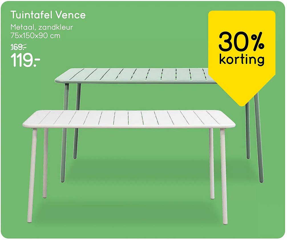 Tuintafel Vence