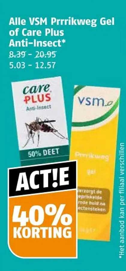 Alle VSM Prrikweg Gel of Care Plus Anti-Insect*