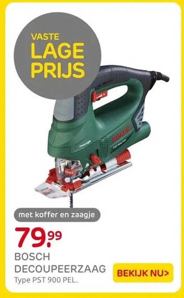 BOSCH DECOUPEERZAAG Type PST 900 PEL.