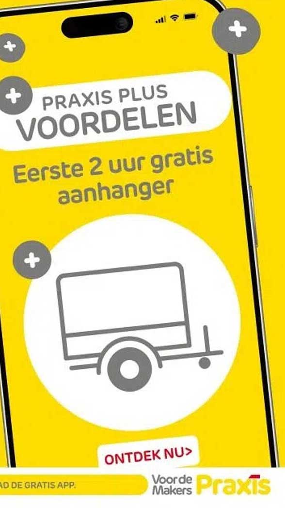 Eerste 2 uur gratis aanhanger