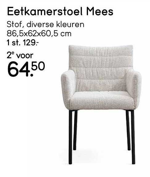 Eetkamerstoel Mees