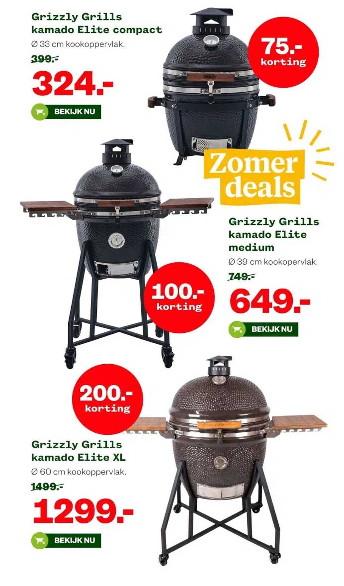 Grizzly Grills kamado Elite compact