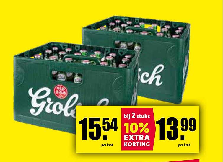 Grolsch Krat van 24 flesjes